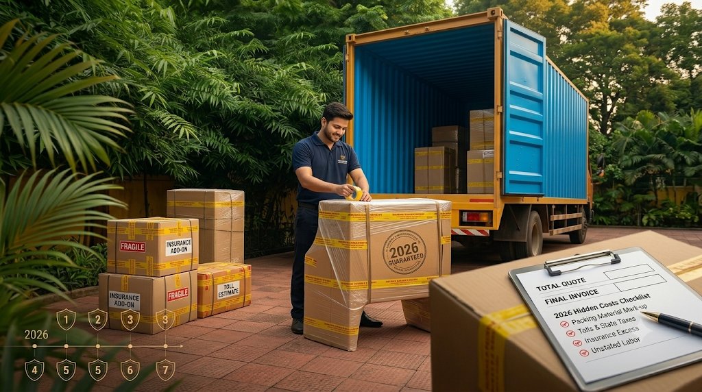 7 Hidden Costs in Packers and Movers Quotes (And How to Avoid Them in 2026)